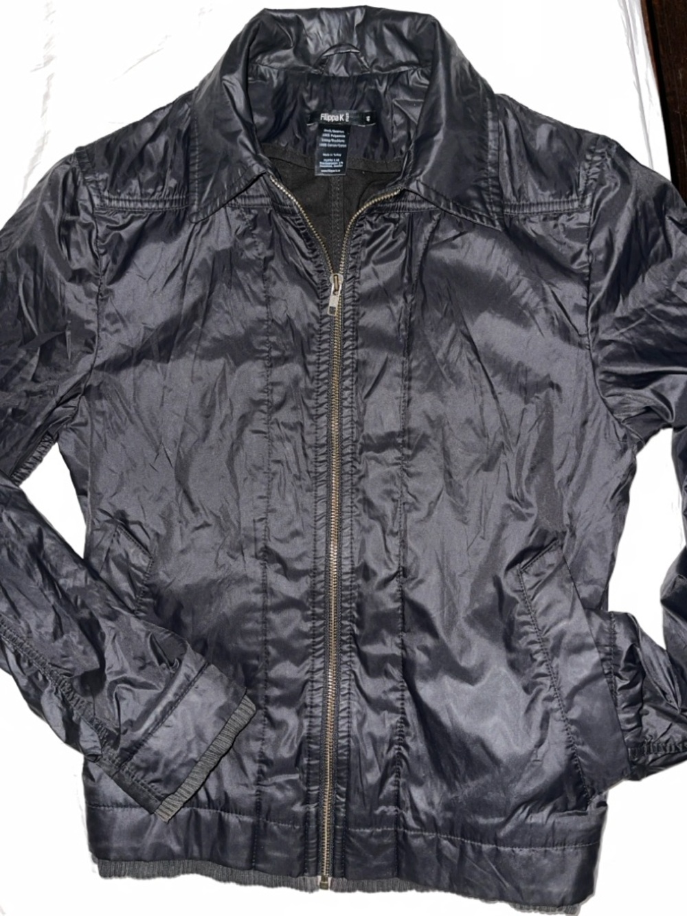 Fillipa K Men's Black Zip-Front Jacket
YKK